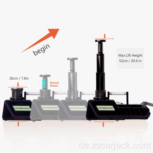 E-HEELP ZS1015 mit hoher Kapazität, ganz aus Metall, RV erforderlich